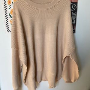 Oversized thick sweater